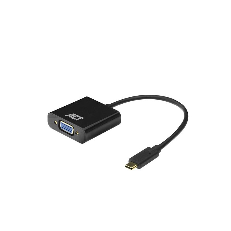 USB-C - VGA female Adapter, 0.15 Meter