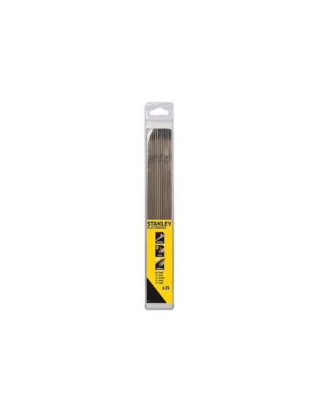 SOUDAGE STANLEY - ÉLECTRODES RUTILES - D2.0x300 (25 pcs SOUS BLISTER)