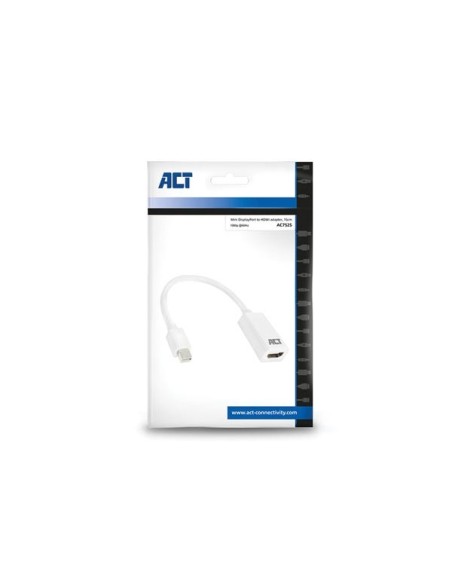 Adapter Cable Mini DisplayPort male - HDMI-A female 0.15 Meter