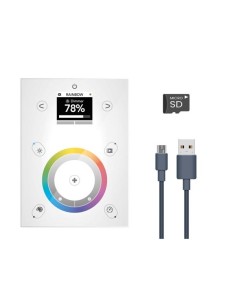STICK-DE3 - WALL MOUNTED TOUCH DMX CONTROLLER