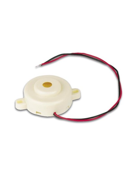 MAGNETISCHE BUZZER 3--30Vdc / 10mA - DRAADAANSLUITING