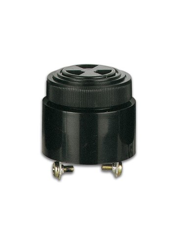 VOLUME CONTROL BUZZER 3-24 VDC SCREW TYPE - PULSE TONE