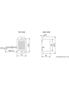 MECHANICAL BUZZER / LEADS 2