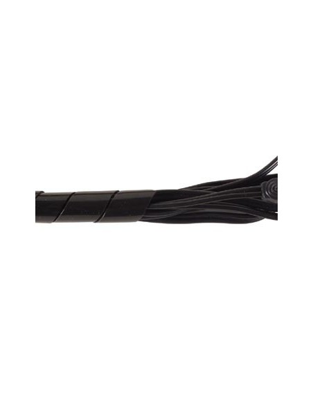 GAINE CACHE-FILS SPIRALEE 10m / Ø15mm (NOIR)