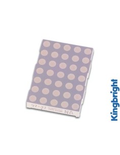 50mm DOT MATRIX DISPLAY GEMEINSAME KATHODE SUPERROT 2