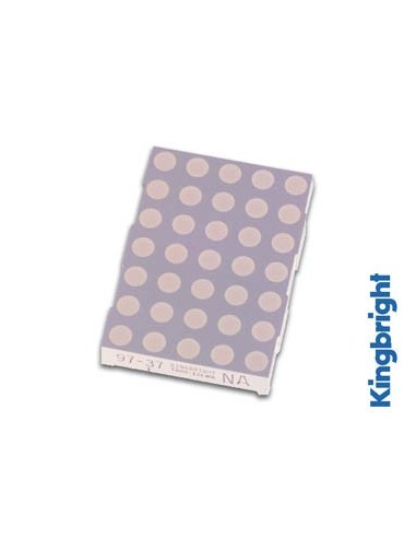 50mm DOT MATRIX DISPLAY GEMEINSAME KATHODE ROT