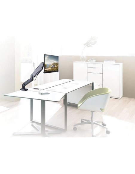 Monitor desk mount stand gas spring 1 Screen