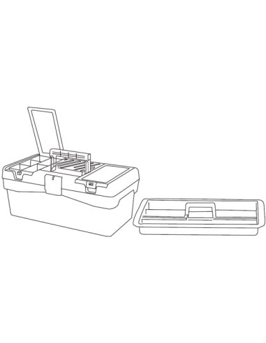 TAYG - GEREEDSCHAPSKOFFER - 400 x 217 x 166 mm...