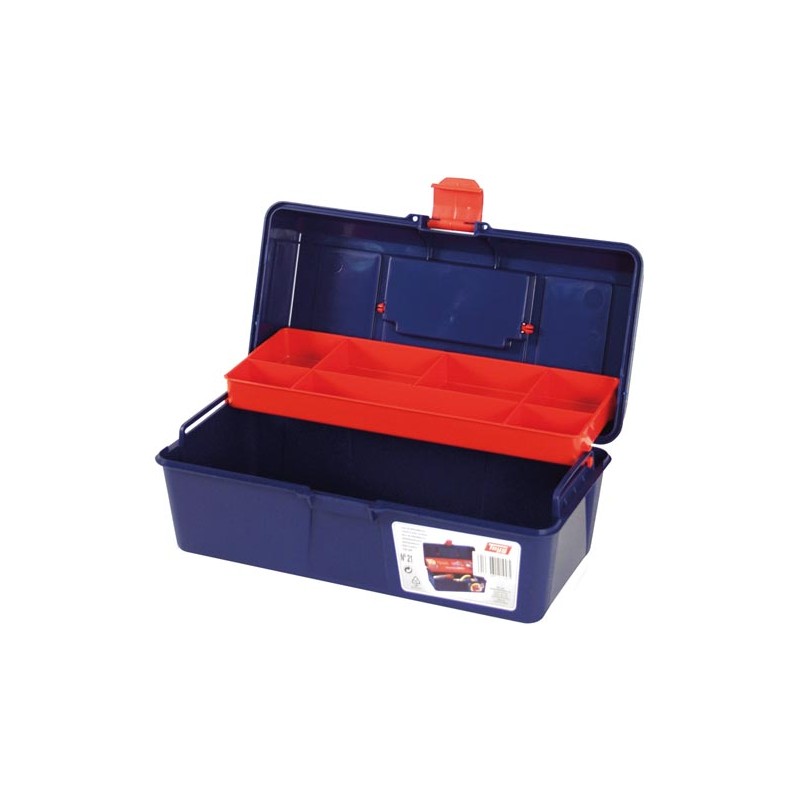 TAYG - Caja de Herramientas - 310 x 160 x 130 mm - con Recipiente