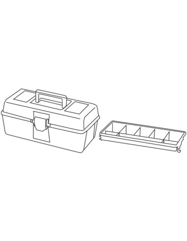 TAYG - Werkzeugkasten - 310 x 160 x 130 mm -...