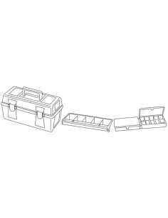 TAYG - Coffre à Outils - 356 x 184 x 163 mm - avec... 2