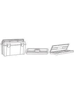 TAYG - Werkzeugkasten - 480 x 258 x 255 mm - mit... 2