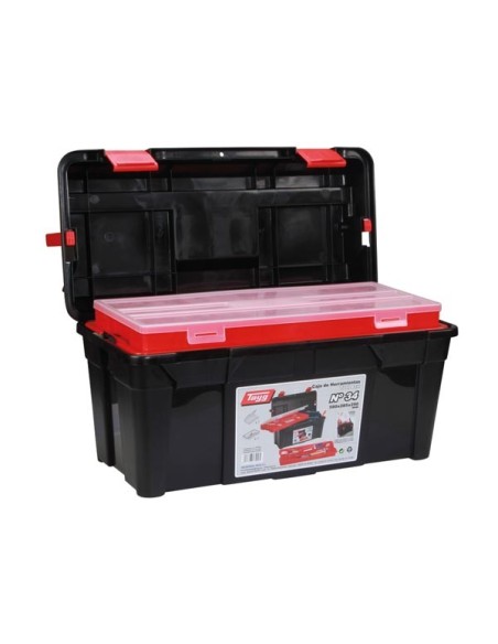 TAYG - Gereedschapskoffer - 580 x 285 x 290 mm - met Inlegbak en Sorteerbak