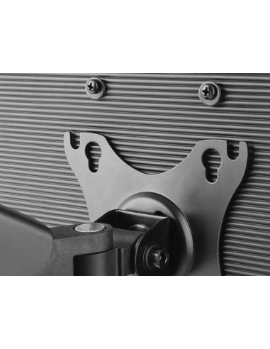 Monitor desk mount stand gas spring 2 Screens