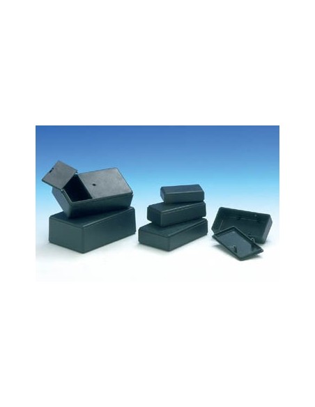 SOAP ENCLOSURE - BLACK - 90 x 56 x 22 mm