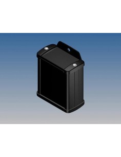 ALUMINIUM BEHUIZING - ZWART - 70 x 59.9 x 30.9 mm - met...
