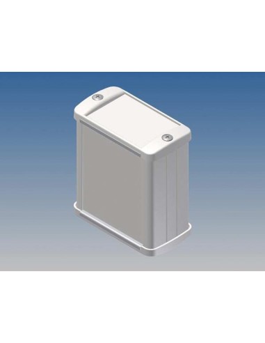 ALUMINIUM BEHUIZING - WIT - 70 x 59.9 x 30.9 mm