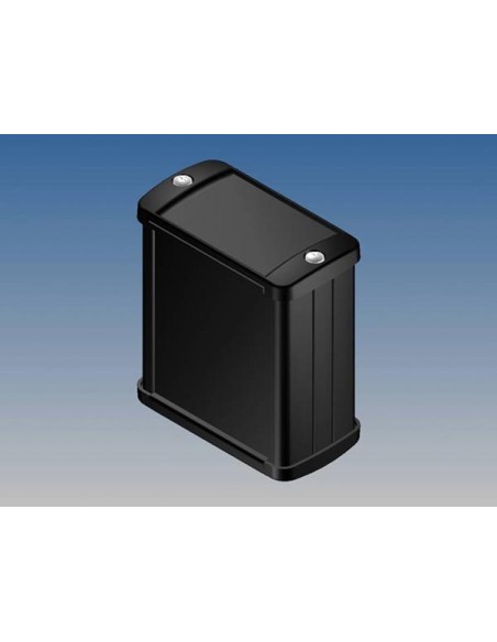 BOÎTIER EN ALUMINIUM - NOIR - 70 x 59.9 x 30.9 mm