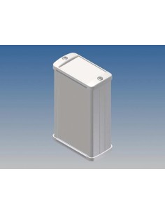 BOÎTIER EN ALUMINIUM - BLANC - 100 x 59.9 x 30.9 mm