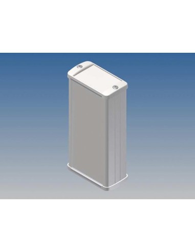 ALUMINIUM HOUSING - WHITE - 125 x 59.9 x 30.9 mm