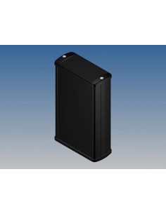 ALUMINIUM BEHUIZING - ZWART - 145 x 85.8 x 36.9 mm