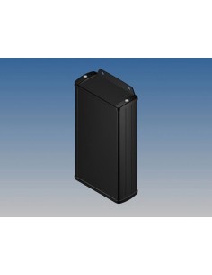 ALUMINIUM HOUSING - BLACK -160 x 85.8 x 36.9 mm - with...