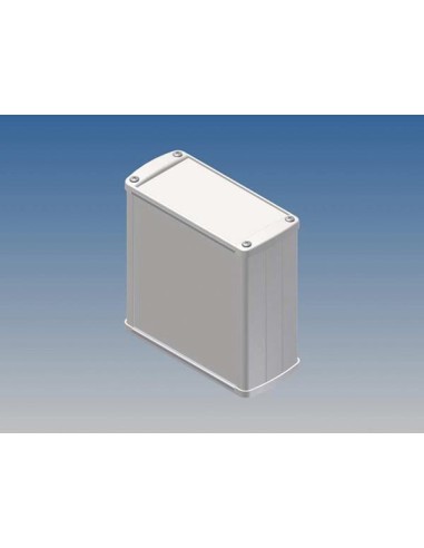 ALUMINIUM HOUSING - WHITE - 110 x 105.9 x 45.8 mm