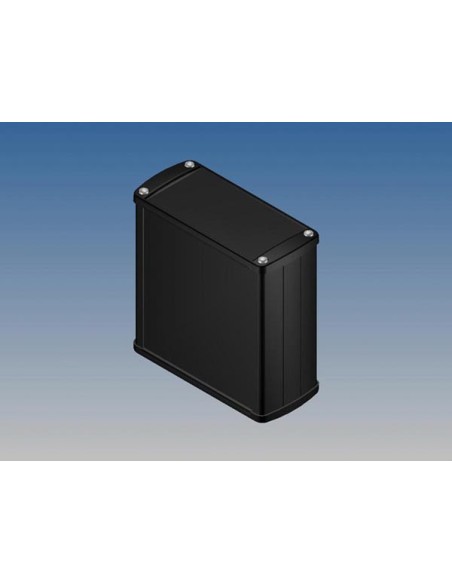 ALUMINIUM HOUSING - BLACK - 110 x 105.9 x 45.8 mm