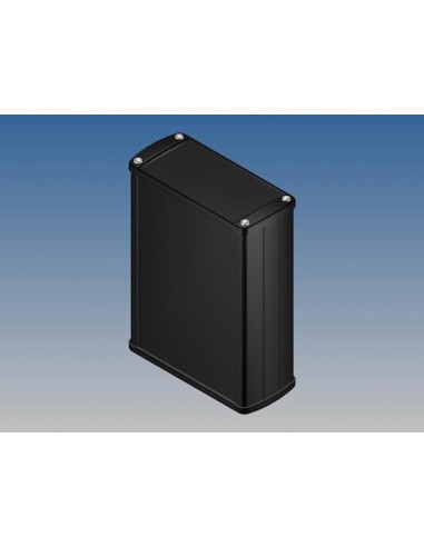 ALUMINIUM HOUSING - BLACK - 145 x 105.9 x 45.8 mm