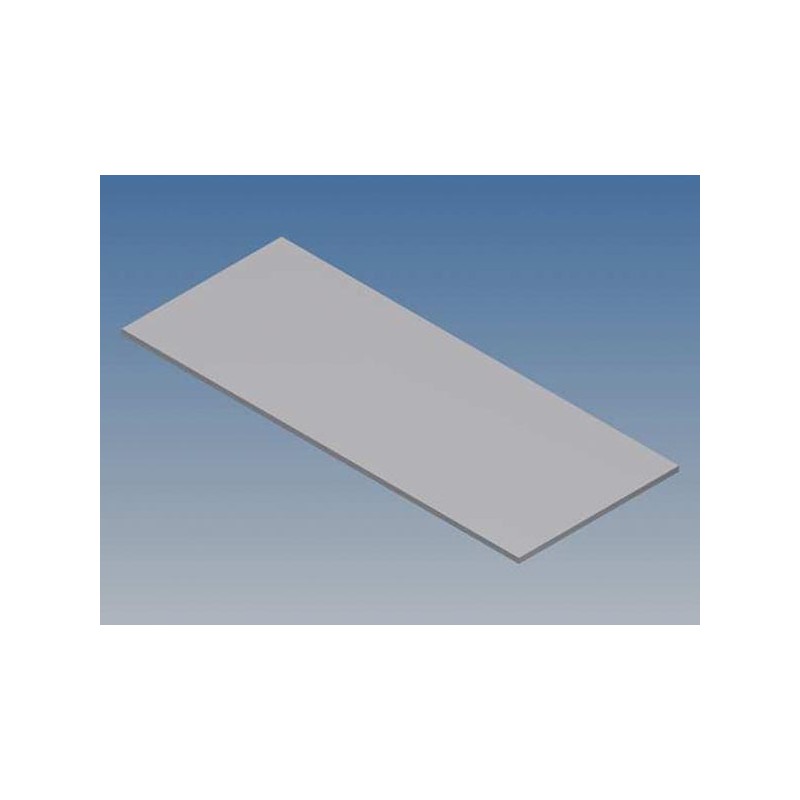 ALUMINIUM PANEL FOR 10001 / MC 11 - SILVER - 77 x 31 x 1 mm