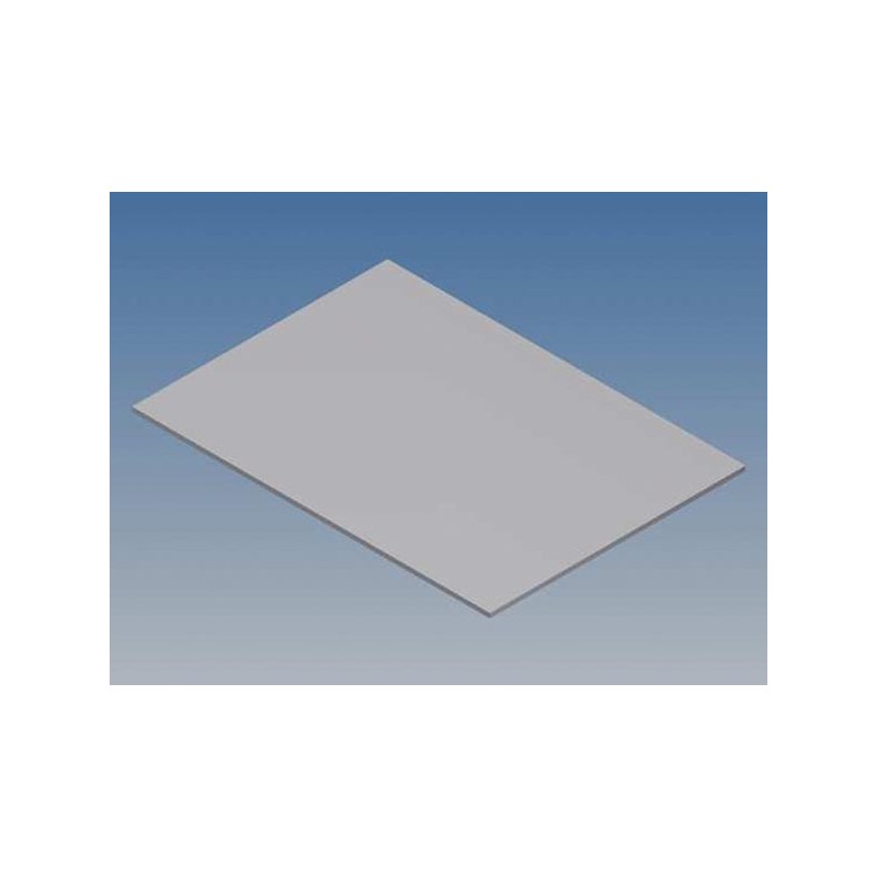 ALUMINIUM PANEEL VOOR 10003 / MC 22 - ZILVER - 77 x 55 x 1 mm