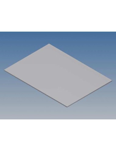 ALUMINIUM PANEEL VOOR 10003 / MC 22 - ZILVER - 77 x 55 x 1 mm