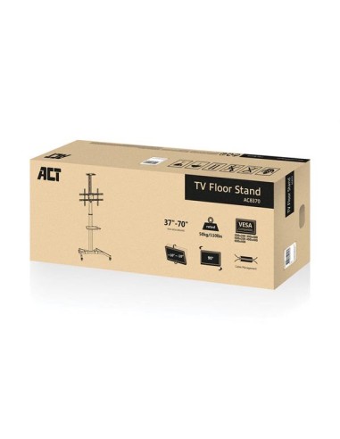 Mobile tv/monitor floor stand, 37" up to 70", VESA