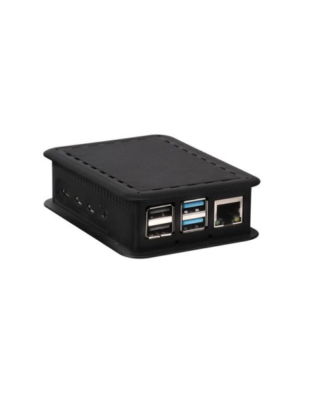 GEHÄUSE FÜR RASPBERRY PI 4 - SCHWARZ