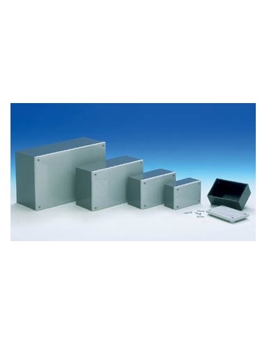 COFFRET "COVER"  - GRIS 160 x 96 x 66.9mm