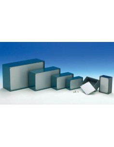 PLASTIC OPTATIVE BEHUIZING - PETROLEUMBLAUW 160 x 96 x 61mm 2