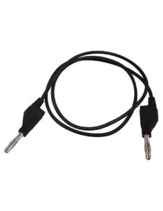 CORDONS DE MESURE (FICHE BANANE 4mm) / NOIR
