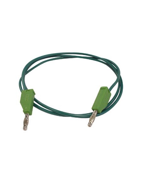 MEETSNOEREN (SPUITGEGOTEN BANAANPLUGGEN 4mm) / GROEN
