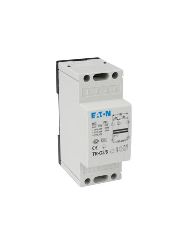 DIN RAIL BELTRANSFO- 230 VAC - 8 VA- 12 VAC -8 VAC-4 VAC