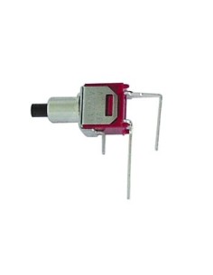 90° VERTICAL SUBMINIATURE PUSH-BUTTON SWITCH - SPST OFF-(ON)