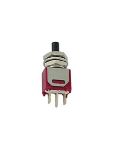 VERTICAL SUBMINIATURE PUSH-BUTTON SWITCH - SPDT ON-(ON)