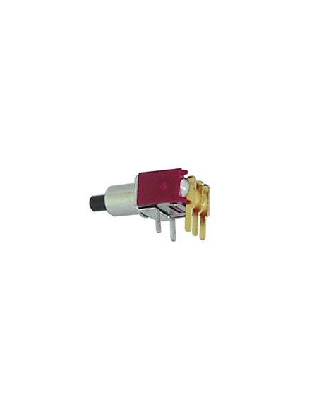 90° HORIZONTAL SUBMINIATURE PUSH-BUTTON SWITCH - SPDT ON-(ON)