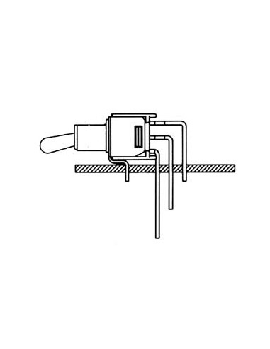 INVERSEUR 90° SUBMINIATURE HORIZONTAL BIPOLAIRE...