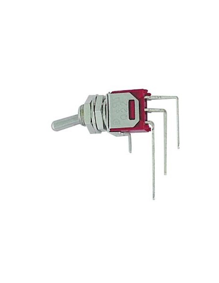 INVERSEUR 90° SUBMINIATURE VERTICAL UNIPOLAIRE ON-ON