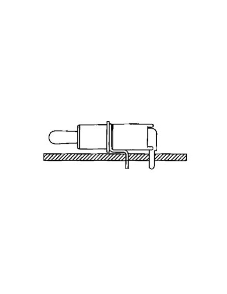 INVERSEUR 90° SUBMINIATURE VERTICAL UNIPOLAIRE ON-ON