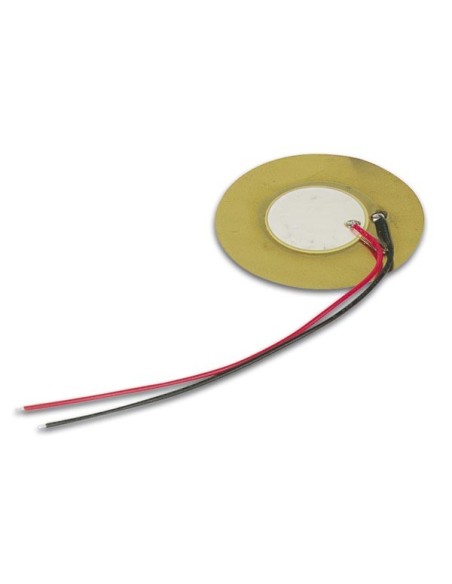 PIEZOKERAMISCHER SCHALLWANDLER  30Vac 0.5-20Hz 75dB DRAHTANSCHLUSS / Ø 50mm
