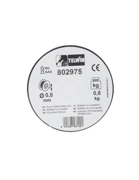 TELWIN - FEED ROLL - FOR WELDING MACHINES TW4105 & TW4132 - 0.8 mm - 800 g