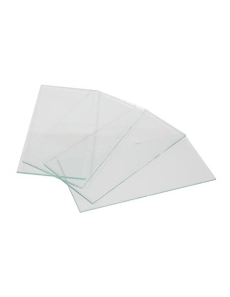 GLAS FÜR SCHWEIßHELM - 108 x 50 mm - TRANSPARENT