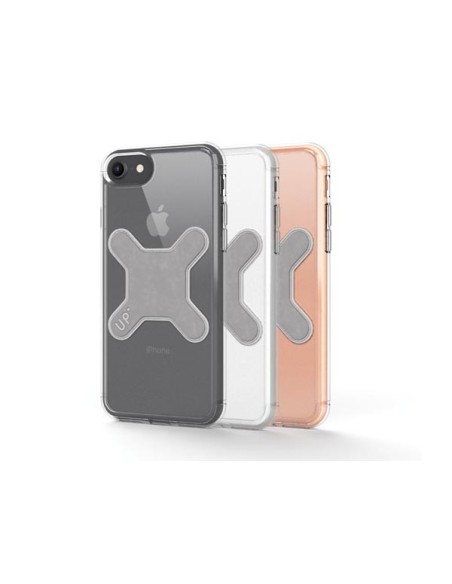 EXELIUM - MAGNETIZED PROTECTIVE CASE FOR WIRELESS CHARGING - iPhone® 8 - TRANSPARENT