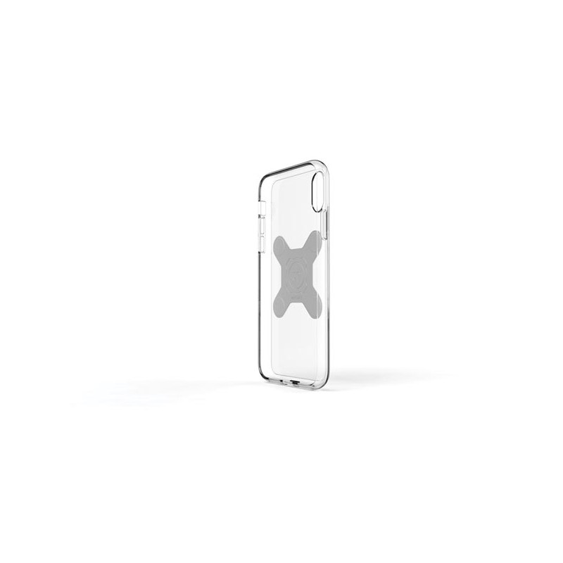 EXELIUM - MAGNETIZED PROTECTIVE CASE FOR WIRELESS CHARGING - iPhone® X - TRANSPARENT